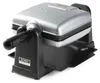 Piastra per waffle rotante da 1400 w, acciaio inox/nero Anteprima dell’immagine prodotto 1