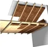 A diagram showing the installation of insulation panels between wooden beams. Anteprima dell’immagine prodotto