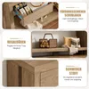 Konsolentisch 140cm×29.5cm×82.5cm, Beistelltisch Sofatisch Produktbild-Vorschau 6