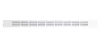 Grille plat interieur simple 375x20mm blanc - RENSON - Voir les images du produit 3
