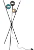 stehleuchte Lance156 cm Stahl/Glas 2 kg schwarz/türkis Produktbild-Vorschau 8