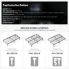 KUTAS Klassische Betten 90x200, Metallbett Schwarz mit 32 Produktbild-Vorschau 14