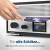 Blaupunkt Nostalgieradio Milano in Schwarz, Bluetooth, CD, Produktbild-Vorschau 15