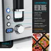 Arendo Toaster MANANA, dubbele lange gleuven voor 4 Productafbeelding-voorbeeld 4