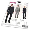 Strih Burda 6871 - Pánsky oblek - sako, vesta, nohavice s Náhľad obrázku produktu 1
