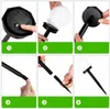 8er Set Solar Gartenleuchten Kugel RGB LED – Farbwechsel Produktbild-Vorschau 4