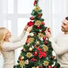 Künstliche Weihnachtsblumen, 30 Stück, gold, 7,5/10/15 cm Productafbeelding-voorbeeld
