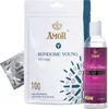AMOR Premium Kondom und Gleitgel Set - 100 Kondome Ø 49 mm Produktbild-Vorschau 1