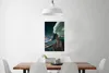MuchoWow® Poster Nordlichter - Berg - Eis 60x90 cm - Produktbild-Vorschau 2
