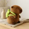 Grande peluche a forma di capibara, peluche con zaino, Anteprima dell’immagine prodotto 9
