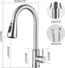 Küchenarmatur, Wasserhahn Küche, mit 3 Modus Strahlarten Produktbild-Vorschau 5