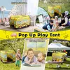 Tente pour enfants Pop Up « Bus scolaire » – Tente de jeu Voir les images du produit 2