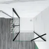 Duschspa Eckdusche Falttür mit Seitenwand 120x80x195cm Produktbild-Vorschau 4