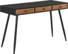 Schreibtisch Tumba 115x48x75cm mit 3 Schubladen Bürotisch Produktbild-Vorschau 1