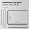 Accezz Basic Laptop Sleeve 15-16 pollici - Custodia per Anteprima dell’immagine prodotto 11