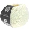 A ball of cream-colored yarn with a dark label. Produktbild-Vorschau
