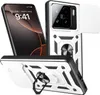 A product shot of a phone case with a phone inside, shown from multiple angles. Produktbild-Vorschau