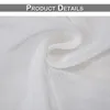 1x Vorhang Outdoor Weiß Wasserdicht Winddicht mit Ösen Oben Produktbild-Vorschau 5