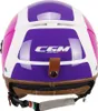 Jet Helm CGM 191G PIX SPRINT Fluo Lila Fuchsia Geformtes Produktbild-Vorschau 4