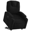 vidaXL Relaxsessel mit Aufstehhilfe Schwarz Stoff Produktbild-Vorschau 3