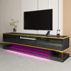 Fortuna Lai Meuble TV moderne avec trois tiroirs et un Voir les images du produit 5