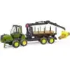 Bruder 02133 - John Deere 1210E bagr s drapákem na dřevo, Náhled obrázku produktu 36