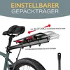 Mountainbike Gepäckträger höhenverstellbarer Fahrrad Produktbild-Vorschau 4
