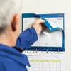 Barra magnética metálica Tarifold con sistema de 4 anillas Vista previa de la imagen del producto 7