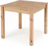 Esstisch - Braun - 80 x 80 cm - Esszimmertisch Aus Holz - Produktbild-Vorschau 1