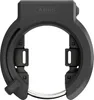 A black bicycle frame lock mount with the ABUS logo. Produktbild-Vorschau