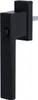 Design Fenstergriff Rasterolive Schwarz Aluminium Produktbild-Vorschau 1