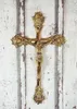 Wandkreuz aus Messing Kreuz zum Aufhängen Jesus-Christus Produktbild-Vorschau 3