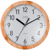 JVD H612.18 Wanduhr Quarz analog rund leise ohne Ticken Produktbild-Vorschau 1