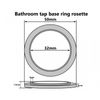 Küchenarmatur Basis Ring + Dichtung unter Wasserhahn Waschmaschine