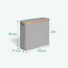 Relaxdays Portarotolo, 12 rotoli, A x L x P: 38 x 43 x 17 Anteprima dell’immagine prodotto 4