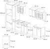 Küchenzeile Vicco R-Line Goldkraft Eiche/Weiß 350 cm AP Produktbild-Vorschau 2