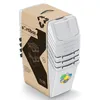 A set of four white trash bins stacked together and packaged in cardboard. Náhled obrázku produktu
