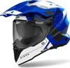Airoh Commander 2 Reveal Motocross Helm, weiß/blau, S  Produktbild-Vorschau 1