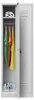 Umkleideschrank BHP Mega-M J-60 2-türig grau B-60 cm T-50 Produktbild-Vorschau 7