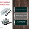 KOTARBAU® Hakenschloss Schiebetore Einsteckschloss H-50 Produktbild-Vorschau 5