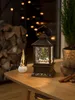 LED Wasserlaterne "Weihnachtsmarkt", braun, wassergefüllt, Produktbild-Vorschau 4