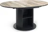 Esstisch Vicco Tavero Eiche rustikal/Schwarz 160 x 120 cm Produktbild-Vorschau 1
