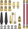 Fahrradventil Adapter, Fahrrad Ventil Set DV SV AV, Produktbild-Vorschau 1