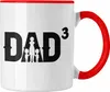 Trendation - Vater 3 Kinder Tasse Geschenk Lustiger Spruch Produktbild-Vorschau 1