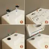 Toilettendeckel O Form WC-Sitze, Schwerer Toilettensitz mit Produktbild-Vorschau 7