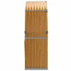 vidaXL Přístřešek na dřevo 120x45x140 cm Pozinkovaná ocel Náhled obrázku produktu 5
