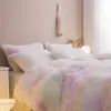 Plüsch bettwäsche 155 x 220 Kuschel und Flauschig Fleece Produktbild-Vorschau 4