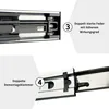 YALION® 1 Paar Schubladenschienen 450 mm mit Soft-Close | Produktbild-Vorschau 6
