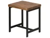 BELIANI Essgruppe Esszimmer Set  Braun Tisch 4 Hockern 75 x Produktbild-Vorschau 7