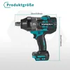 A product size chart showing an impact wrench with dimensions indicated. Produktbild-Vorschau